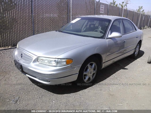2G4WB52K941358736 - 2004 BUICK REGAL LS SILVER photo 2