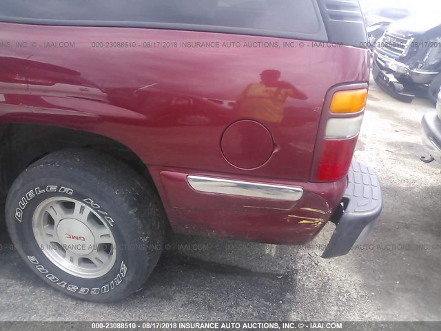 1GKFK16Z32J212313 - 2002 GMC YUKON XL K1500 MAROON photo 6