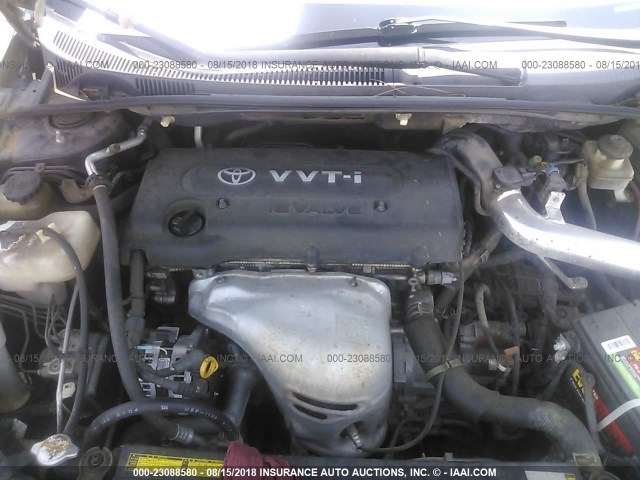 JTKDE177450024569 - 2005 TOYOTA SCION TC 黑色 照片 10