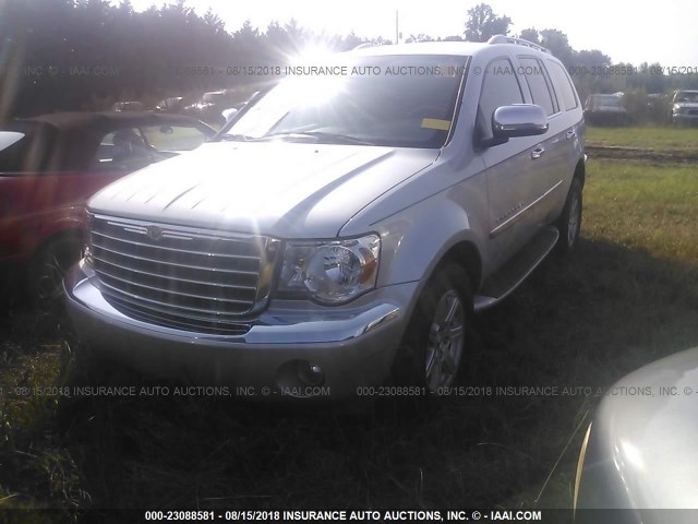 1A8HX58N48F134636 - 2008 CHRYSLER ASPEN LIMITED ვერცხლისფერი ფოტო 2