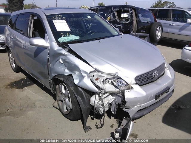2T1KR30E77C653842 - 2007 TOYOTA COROLLA MATRIX XR SILVER photo 1