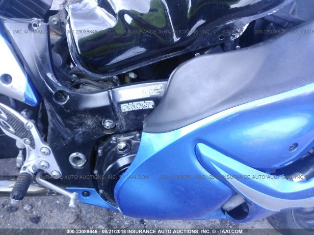 JS1GX72A082103213 - 2008 SUZUKI GSX1300 R BLUE photo 8