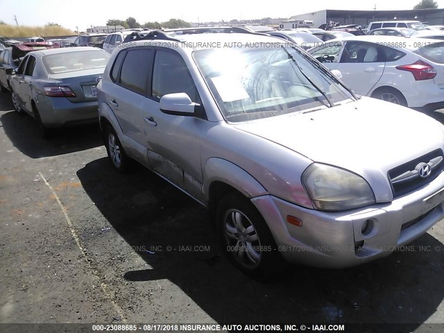 KM8JN12D46U375883 - 2006 HYUNDAI TUCSON GLS/LIMITED SILVER photo 6