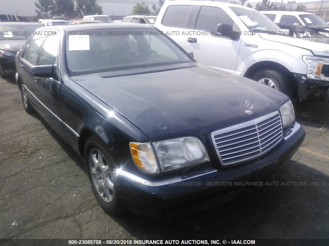 WDBGA57G6VA334979 - 1997 MERCEDES-BENZ S 600 BLUE photo 1