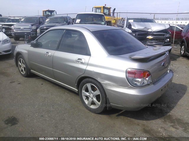 JF1GD67666H518775 - 2006 SUBARU IMPREZA 2.5I SILVER photo 3