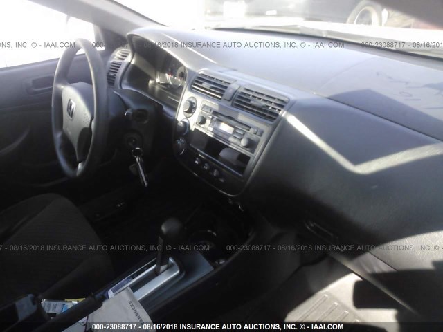 1HGEM22374L080528 - 2004 HONDA CIVIC DX VP Gümüş foto 5