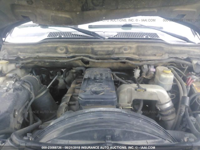 3D7KU28C84G196431 - 2004 DODGE RAM 2500 ST/SLT 蓝色 照片 10