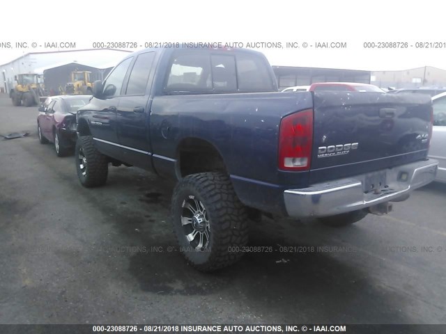 3D7KU28C84G196431 - 2004 DODGE RAM 2500 ST/SLT 蓝色 照片 3