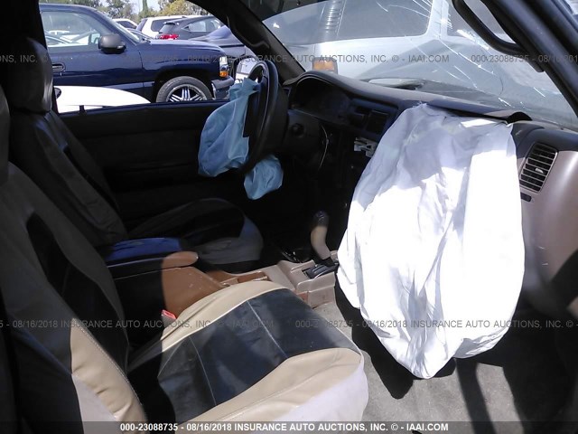 4TASN92N0YZ670593 - 2000 TOYOTA TACOMA XTRACAB PRERUNNER მწვანე ფოტო 5