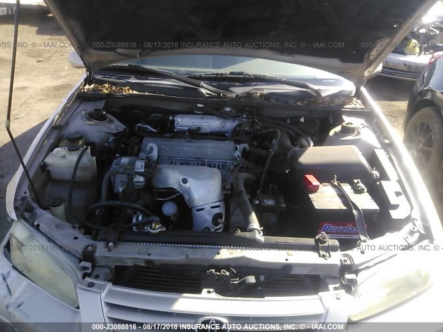 4T1BG22K2XU573222 - 1999 TOYOTA CAMRY CE/LE/XLE 金色 照片 10