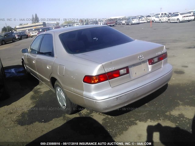 4T1BG22K2XU573222 - 1999 TOYOTA CAMRY CE/LE/XLE 金色 照片 3