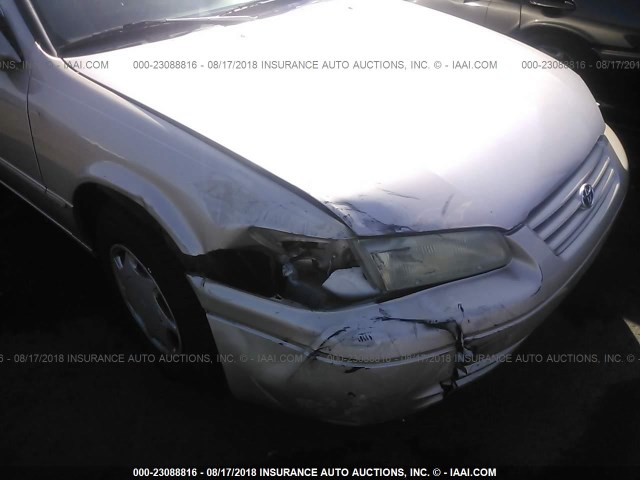 4T1BG22K2XU573222 - 1999 TOYOTA CAMRY CE/LE/XLE 金色 照片 6