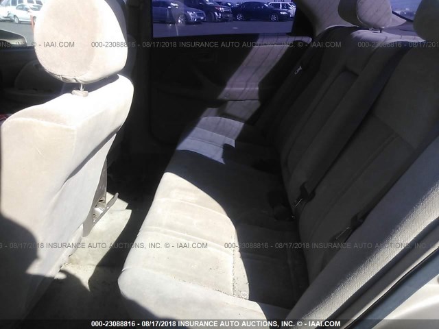 4T1BG22K2XU573222 - 1999 TOYOTA CAMRY CE/LE/XLE 金色 照片 8