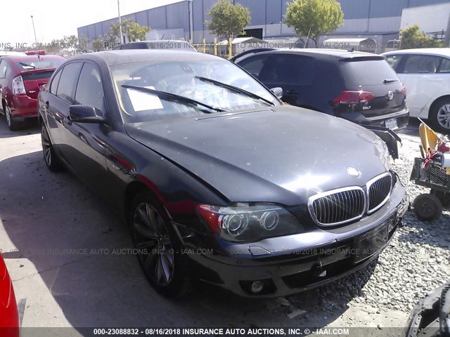 WBAHN835X7DT69684 - 2007 BMW 750 Dark Blue photo 1