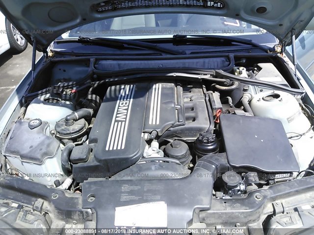 WBAAZ33464KP88493 - 2004 BMW 325 IS SULEV TURQUOISE photo 10