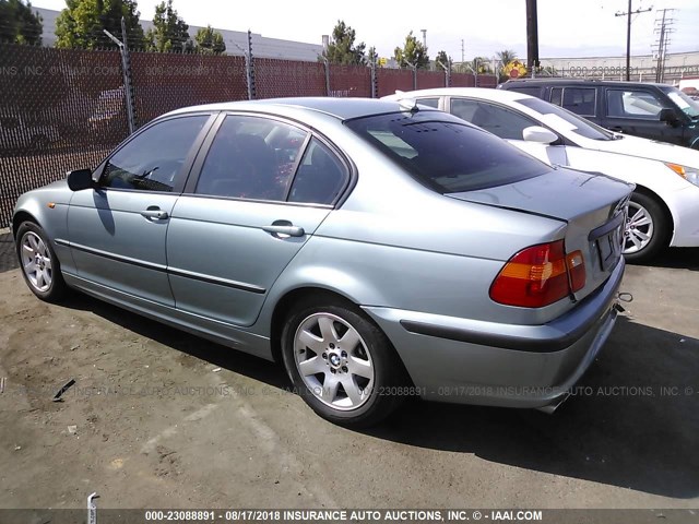 WBAAZ33464KP88493 - 2004 BMW 325 IS SULEV TURQUOISE photo 3
