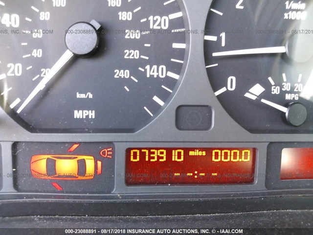 WBAAZ33464KP88493 - 2004 BMW 325 IS SULEV TURQUOISE photo 7