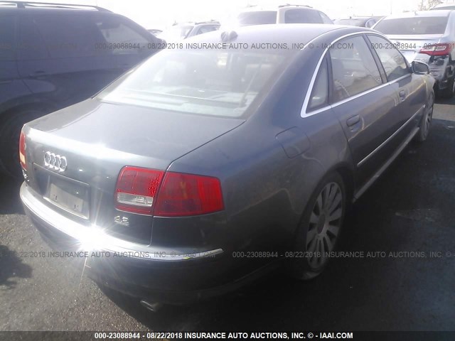 WAUML44E14N003596 - 2004 AUDI A8 L QUATTRO BLUE photo 4