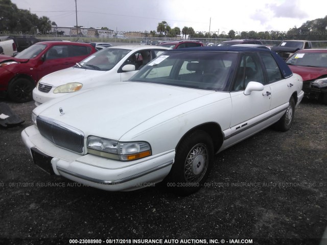 1G4CW52K2TH628456 - 1996 BUICK PARK AVENUE  WHITE photo 2