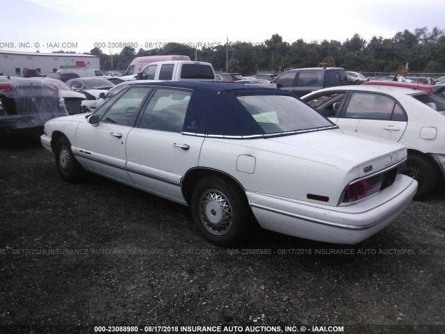 1G4CW52K2TH628456 - 1996 BUICK PARK AVENUE  WHITE photo 3