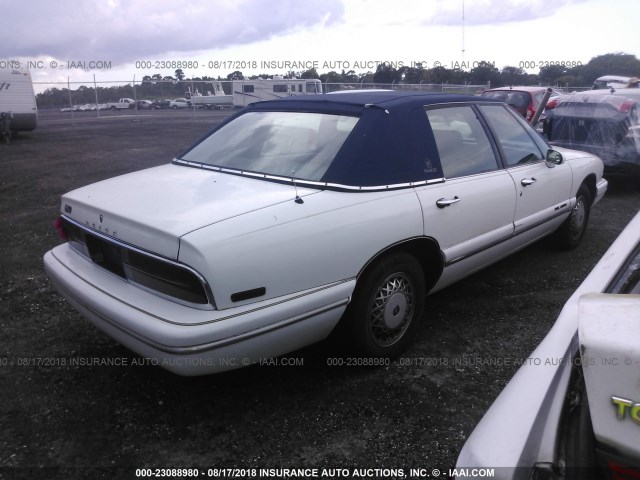 1G4CW52K2TH628456 - 1996 BUICK PARK AVENUE  WHITE photo 4