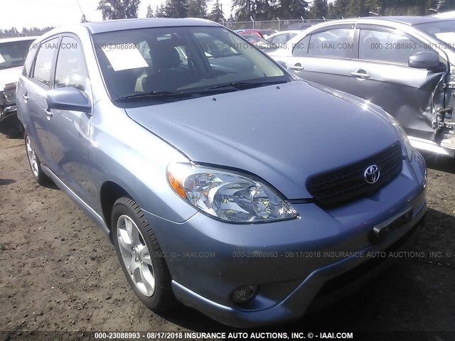 2T1LR32E15C368357 - 2005 TOYOTA COROLLA MATRIX XR BLUE photo 1