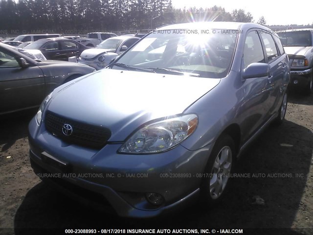 2T1LR32E15C368357 - 2005 TOYOTA COROLLA MATRIX XR BLUE photo 2