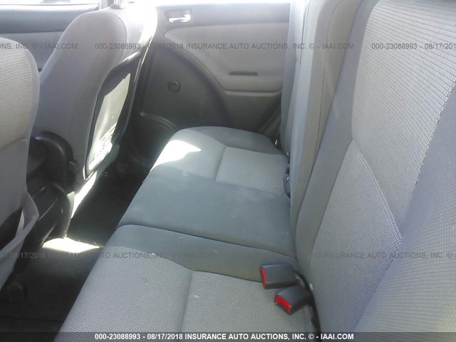 2T1LR32E15C368357 - 2005 TOYOTA COROLLA MATRIX XR BLUE photo 8