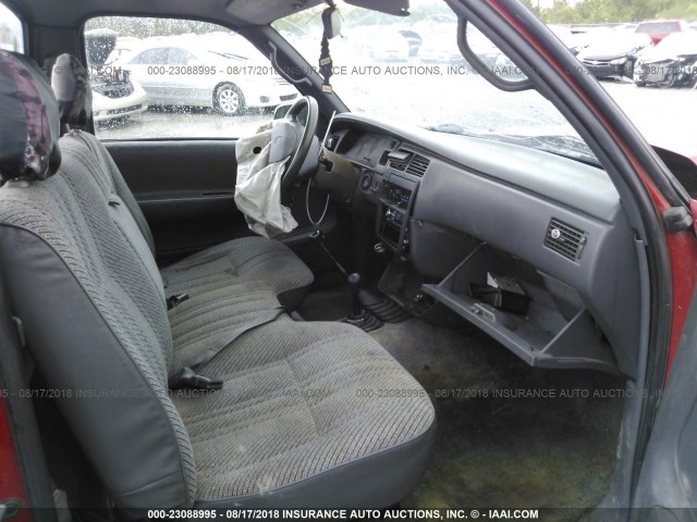 JT4VD20A2R0012548 - 1994 TOYOTA T100 DX RED photo 5