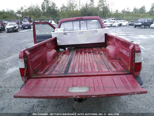 JT4VD20A2R0012548 - 1994 TOYOTA T100 DX RED photo 8