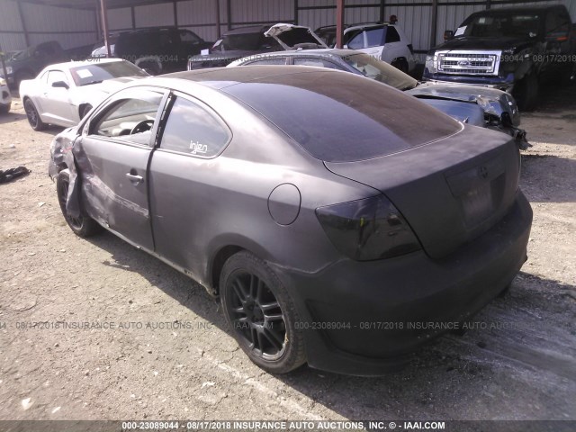 JTKDE167X90286510 - 2009 TOYOTA SCION TC BLACK photo 3