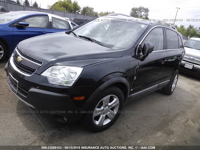 3GNAL2EK0ES627211 - 2014 CHEVROLET CAPTIVA LS 黑色 照片 2