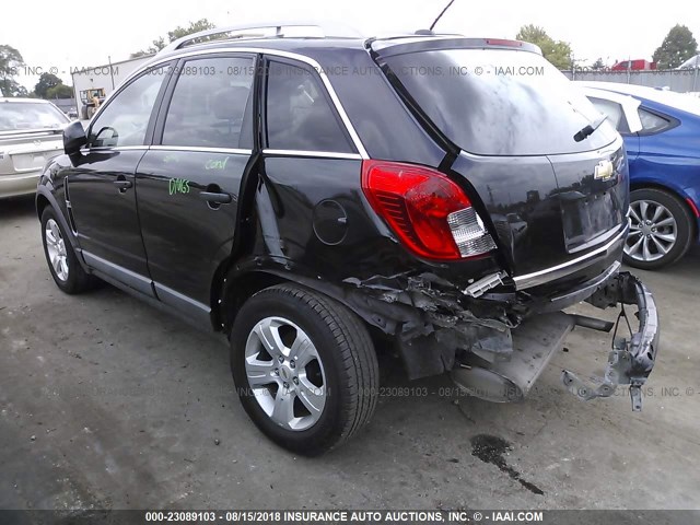 3GNAL2EK0ES627211 - 2014 CHEVROLET CAPTIVA LS 黑色 照片 3
