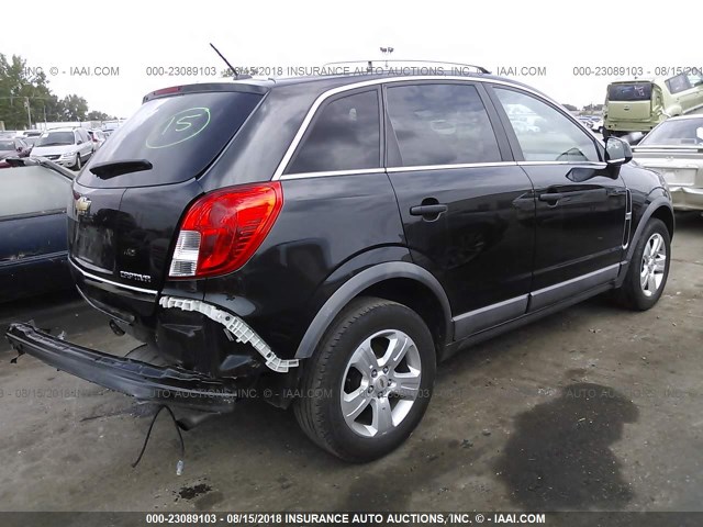 3GNAL2EK0ES627211 - 2014 CHEVROLET CAPTIVA LS 黑色 照片 4