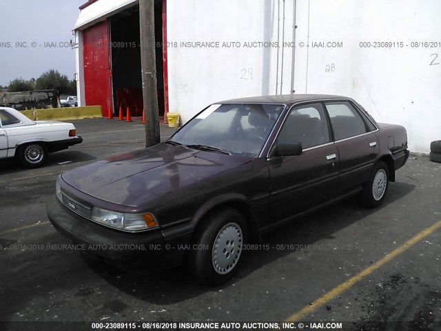 JT2SV21EXJ3309693 - 1988 TOYOTA CAMRY DLX RED photo 6