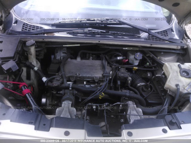 1GNDV23L86D105527 - 2006 CHEVROLET UPLANDER LS GOLD photo 10