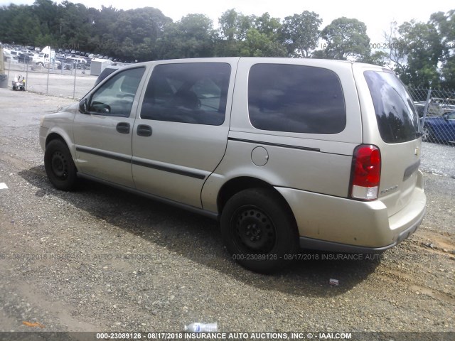 1GNDV23L86D105527 - 2006 CHEVROLET UPLANDER LS GOLD photo 3