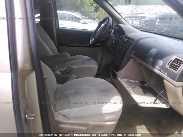 1GNDV23L86D105527 - 2006 CHEVROLET UPLANDER LS GOLD photo 5