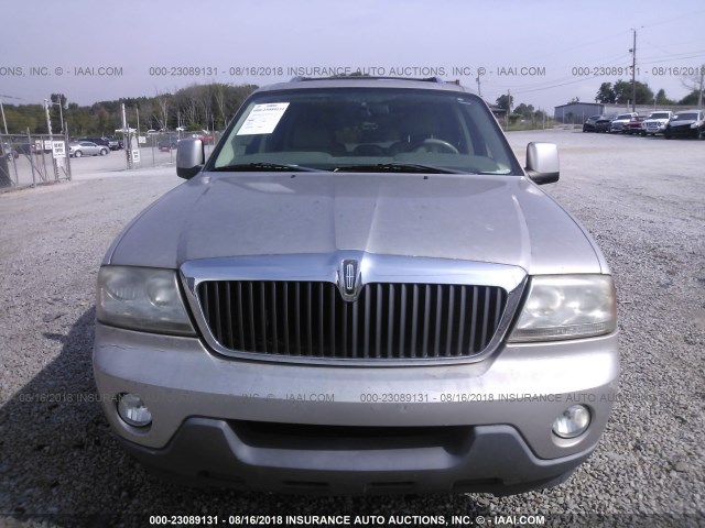 5LMEU78H23ZJ14085 - 2003 LINCOLN AVIATOR SILVER photo 6