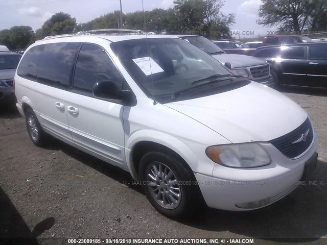 2C8GP64L53R290164 - 2003 CHRYSLER TOWN & COUNTRY LIMITED WHITE photo 1