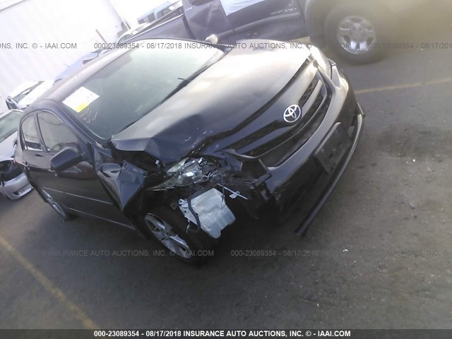 2T1BU4EE2BC676841 - 2011 TOYOTA COROLLA S/LE BLACK photo 1