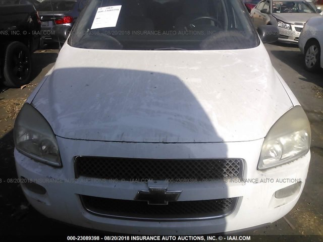 1GNDV23W57D182870 - 2007 CHEVROLET UPLANDER LS WHITE photo 6