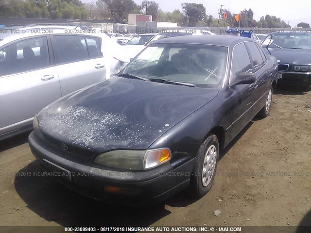 4T1BG12K9TU736100 - 1996 TOYOTA CAMRY DX/LE/XLE BLACK photo 2