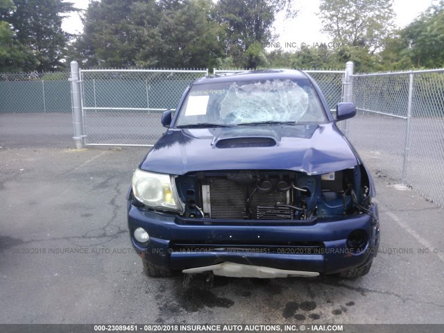 5TEUU42N58Z499296 - 2008 TOYOTA TACOMA ACCESS CAB Blau Foto 6