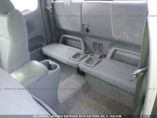 5TEUU42N58Z499296 - 2008 TOYOTA TACOMA ACCESS CAB Blau Foto 8