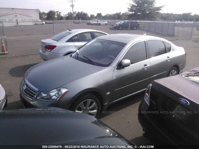 JNKAY01F87M453221 - 2007 INFINITI M35 SPORT Champagne photo 2