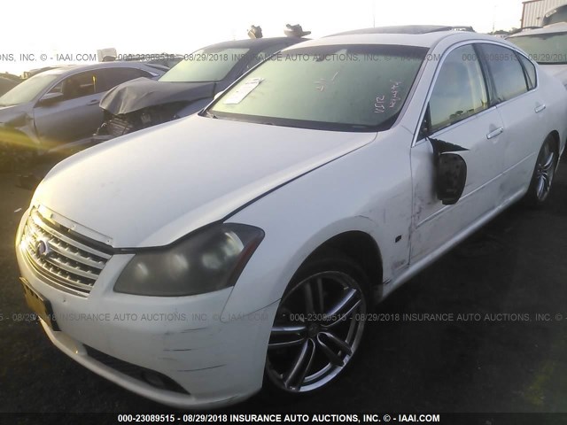 JNKAY01E26M105436 - 2006 INFINITI M35 SPORT WHITE photo 6