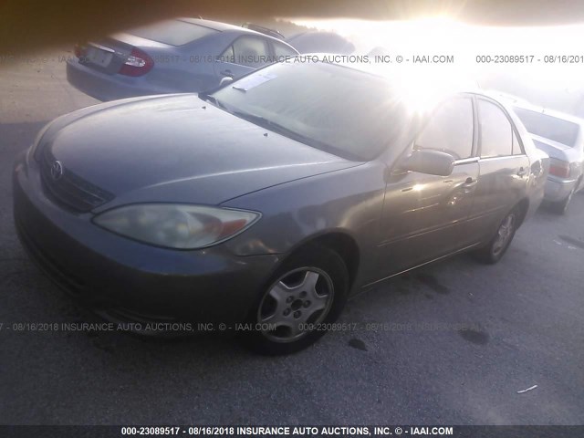 4T1BF32K33U548736 - 2003 TOYOTA CAMRY LE/XLE/SE Сұр фото 2