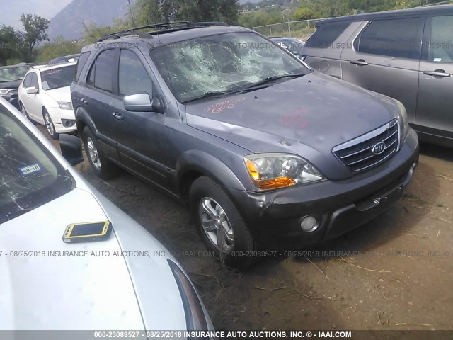 KNDJD736075665463 - 2007 KIA SORENTO EX/LX GRAY photo 1