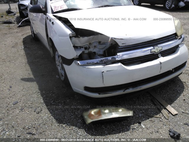 1G1ZS51F06F298288 - 2006 CHEVROLET MALIBU LS თეთრი ფოტო 6